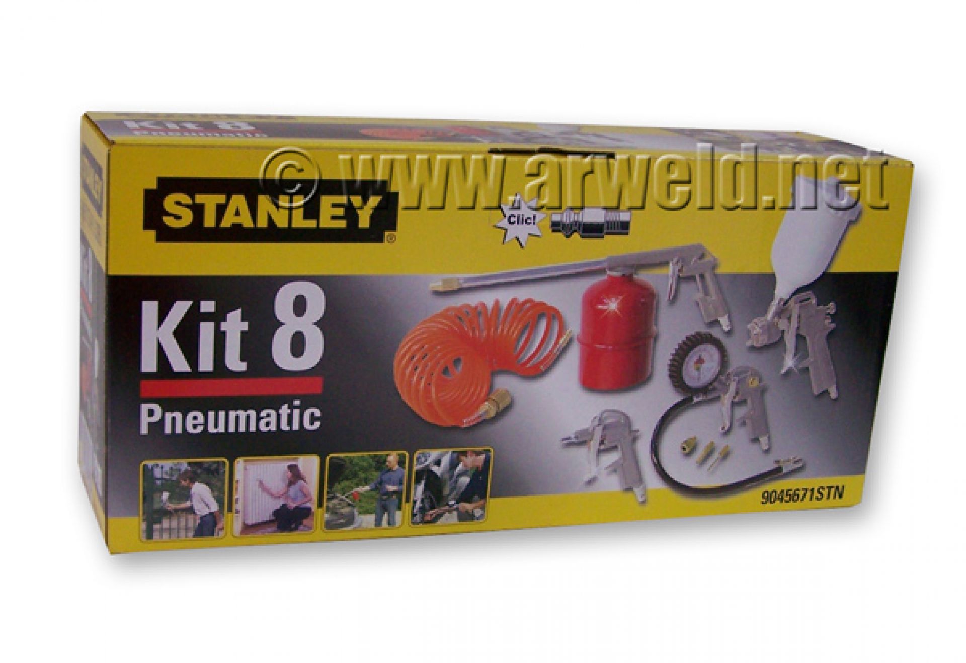 Zestaw Akcesoriów Pneumatycznych 8 Kit Stanley 9798